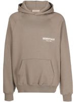 FEAR OF GOD ESSENTIALS hoodie à logo imprimé - Marron