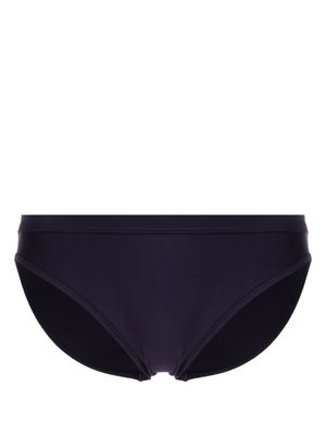 Duskii bas de bikini à logo imprimé - Violet