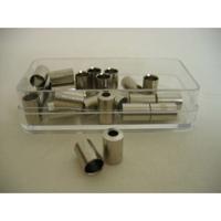 Bofix kabelhoedje 5,0mm messing (100st)