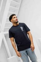 Pure Path Embroidered Vase T-Shirt Heren Donkerblauw - Maat L - Kleur: Donkerblauw | Soccerfanshop