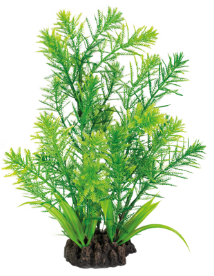 Superfish Art Plant 25cm Hottonia - Realistische Kunstplant op Rotsbasis voor Aquariums