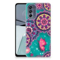 Motorola Moto G62 5G | Hoesje maken | Cirkels en Vlinders