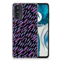 Motorola Moto G52/G82 TPU bumper Feathers Color