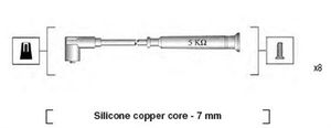Bougiekabelset MSK514