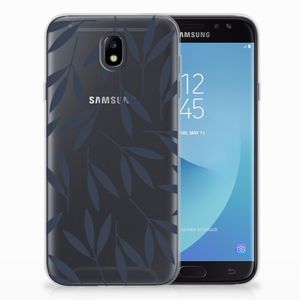 Samsung Galaxy J7 2017 | J7 Pro TPU Case Leaves Blue