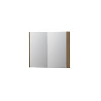 INK SPK2 Spiegelkast - 90x14x74cm - 2 deuren - dubbelzijdige Spiegel - schakelaar en stopcontact - MDF Fineer Ash grey 1105272 INK SPK2 Spiegelkast - 90x14x74cm - 2 deuren - dubbelzijdige Spiegel - schakelaar en stopcontact - MDF Fineer Ash grey 1105272