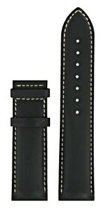 Horlogeband Certina C610015484.XL Leder Zwart 21mm