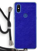 Majorelle Blue: Xiaomi Mi Mix 3 Transparant Hoesje met koord
