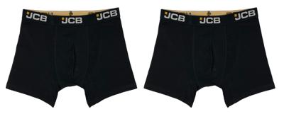 JCB Core Boxershorts | Basic | Maat L | Zwart | 2 stuks - JCBU-03
