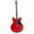 Gibson Modern Collection ES-335 Satin Cherry semi-akoestische gitaar met koffer