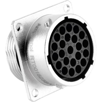 Amphenol RT0018-23SNH Ronde connector Koppeling, recht Totaal aantal polen: 23 Serie (ronde connectoren): RT360™ 1 stuk(s) Amphenol RT0018-23SNH Ronde connector Koppeling, recht Totaal aantal polen: 23 Serie (ronde connectoren): RT360™ 1 stuk(s)