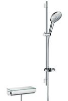 Hansgrohe Ecostat Select Thermostaat Met Raindance 150 3jet Air/unica's 90 Chroom - thumbnail