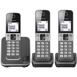 Panasonic KX-TGD313 DECT-telefoon Nummerherkenning Grijs