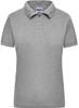 James & Nicholson JN803 Ladies´ Workwear Polo - Grey-Heather - S