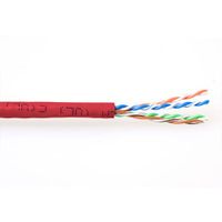 ACT EP455B CAT6A U/UTP PVC Patchkabel Rood - 305 meter