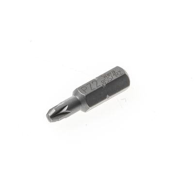 Bits 1/4" pz2r ronde top 25mm