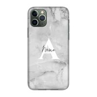 Ivory Marble: Volledig geprint iPhone 11 Pro Hoesje