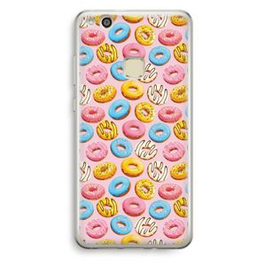 Pink donuts: Huawei Ascend P10 Lite Transparant Hoesje