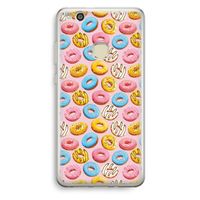 Pink donuts: Huawei Ascend P10 Lite Transparant Hoesje