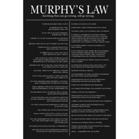 Pyramid Murphys Law Poster 61x91,5cm - thumbnail