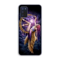 Aerial Angel: Samsung Galaxy A03s Transparant Hoesje