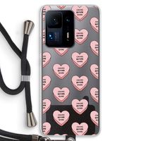 Chicks before dicks: Xiaomi Mi Mix 4 Transparant Hoesje met koord