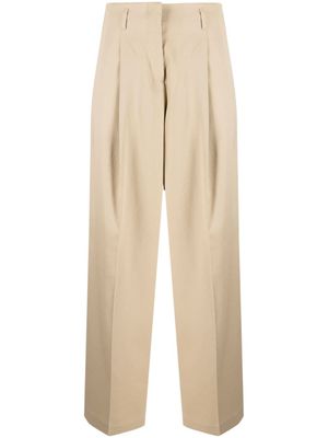 Golden Goose pantalon ample à taille-haute - Tons neutres