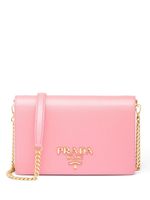 Prada mini sac en cuir Saffiano - Rose