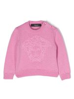 Versace Kids pull à motif Medusa Head brodé - Rose - thumbnail