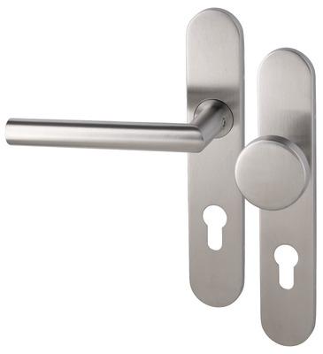 Tavira PF KL4 LS kruk L/vaste knop PC55mm rvs mat