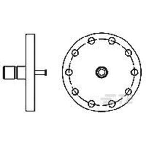 TE Connectivity TE AMP RF Coax Connectors 1077133-1 1 stuk(s) Package