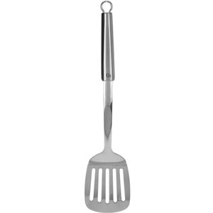1x Bakspatel/bakspaan RVS 35 cm keukenbenodigdheden