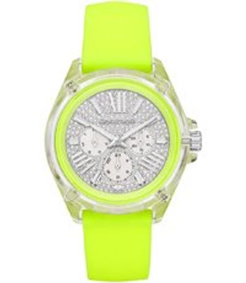Horlogeband Michael Kors MK6678 Silicoon Geel 20mm
