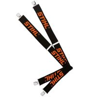 Stihl Bretels met metalen clips | Advance Profi | 130 cm | Zwart - 00008841576