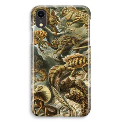 Haeckel Lacertilia: iPhone XR Volledig Geprint Hoesje
