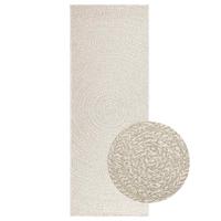 VidaXL Vloerkleed zizur room binnen en buiten 80x200 cm jute look