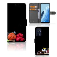 OPPO Find X5 Lite | Reno 7 5G | Wallet Case | met Pasjes | Sports