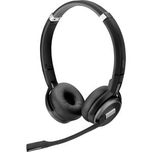 EPOS IMPACT SDW 5063 On Ear headset Telefoon Draadloos, DECT Stereo Zwart Noise Cancelling, Ruisonderdrukking (microfoon)