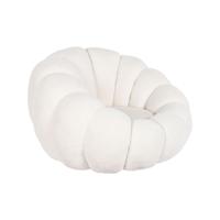 Leunstoel DKD Home Decor Wit 98 x 97 x 62 cm