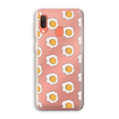 Bacon to my eggs #1: Samsung Galaxy A20e Transparant Hoesje