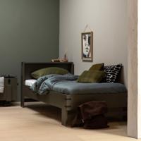 WOOOD Bed 'Bobby' 90 x 200cm, kleur Forest Green
