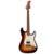 Fazley Sunset Series Dawn HSS 3-Color Sunburst elektrische gitaar met gigbag