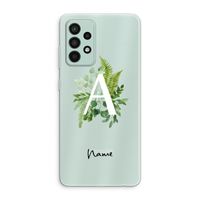 Green Brush: Samsung Galaxy A52s 5G Transparant Hoesje