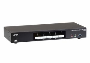 Aten 4-poorts USB 3.0 4K DisplayPort Dual Display KVMP™-switch