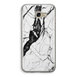 Witte marmer 2: Samsung Galaxy A5 (2017) Transparant Hoesje
