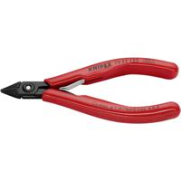 Knipex 75 22 125 Elektronica en fijnmechanica Zijkniptang Met facet 125 mm