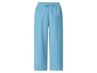 esmara Mousseline dames broek (Blauw, L (44-46))