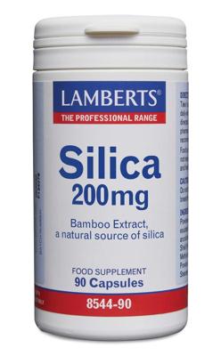 Lamberts Kiezelzuur uit bamboe (silica 200mg) Lamberts Kiezelzuur uit bamboe (silica 200mg)