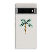 Palmboom: Google Pixel 6 Pro Transparant Hoesje