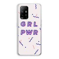 GRL PWR: Oppo A95 5G Transparant Hoesje